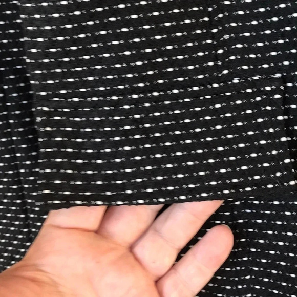 Studio 1 Petite Black Tweed Mock Pocket Blazer - Picture 4 of 12